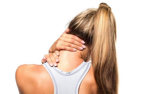 A nyaki gerinc osteochondrosisa a nyak és a vállak fájdalmában nyilvánul meg