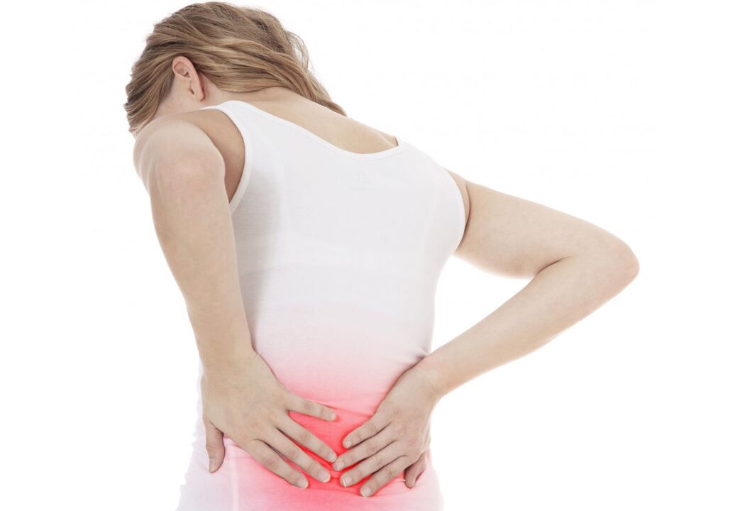 Az osteochondrosis hatással lehet az ágyéki gerincre